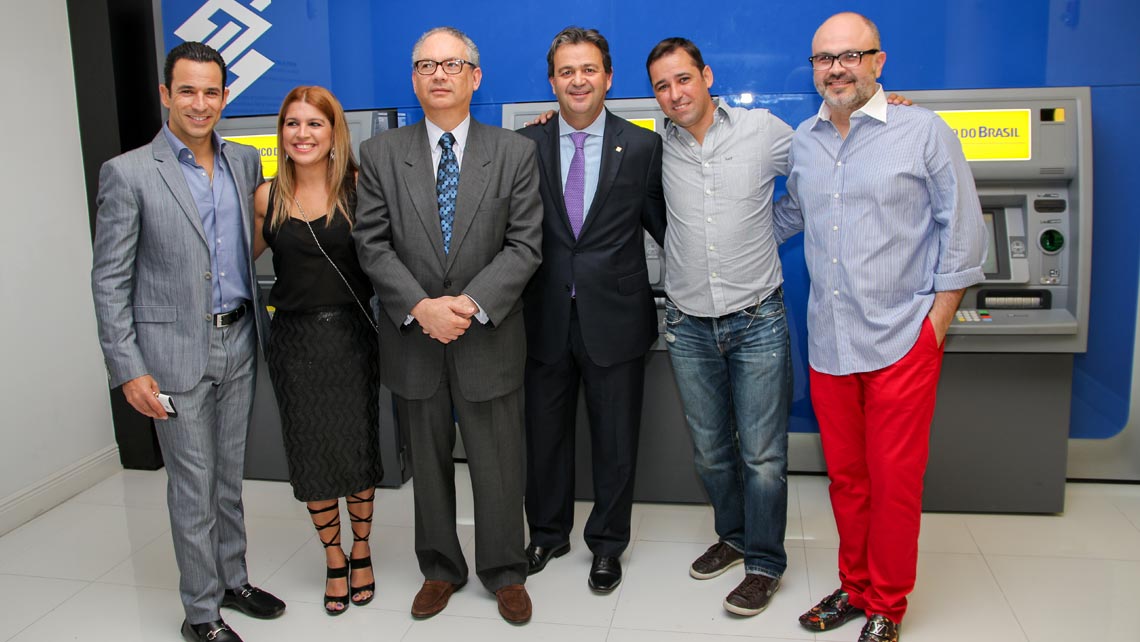 Helio Castroneves, Soco Freire, Helio Vitor Ramos Junior, Cassio Segura, Rod Davila, Jotape