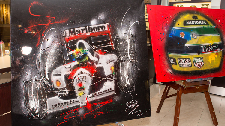 Soco Freire Tag Heuer Ayrton Senna