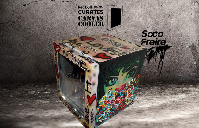 RedBull Canvas Cooler
